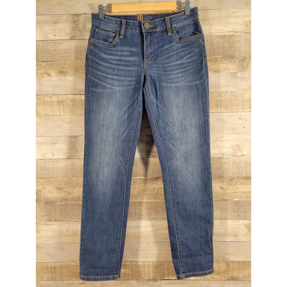 Kut From The Kloth Womens Jeans Size 4 Ankle Blue Medium Wash